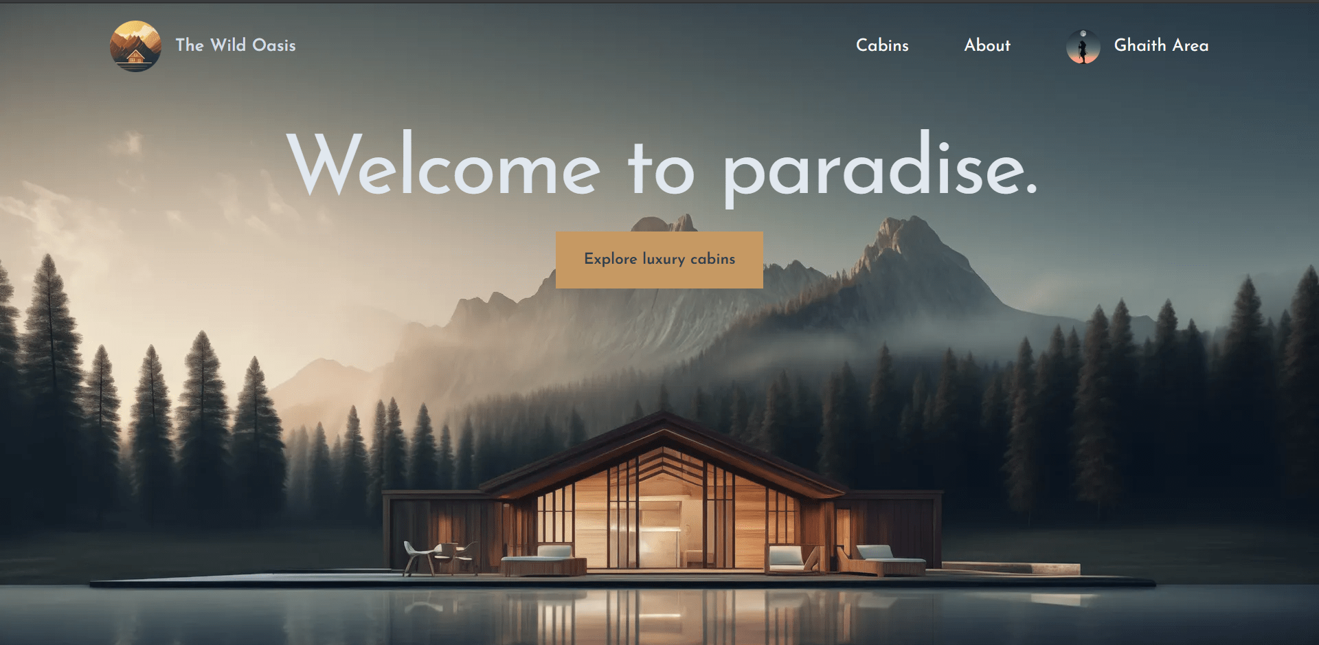 The Wild Oasis A small Website built for managing hotel's rooms and cabins.